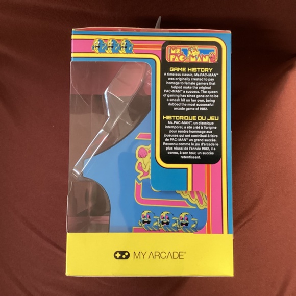 My Arcade Ms. Pac-Man Micro Player Retro Arcade New - Picture 9 of 9